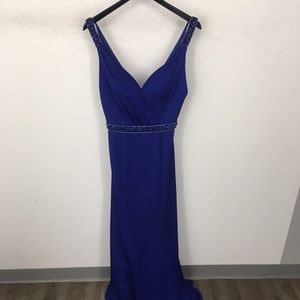 NWT Prom Gown 41678 by Jovani in Royal Blue Size 4